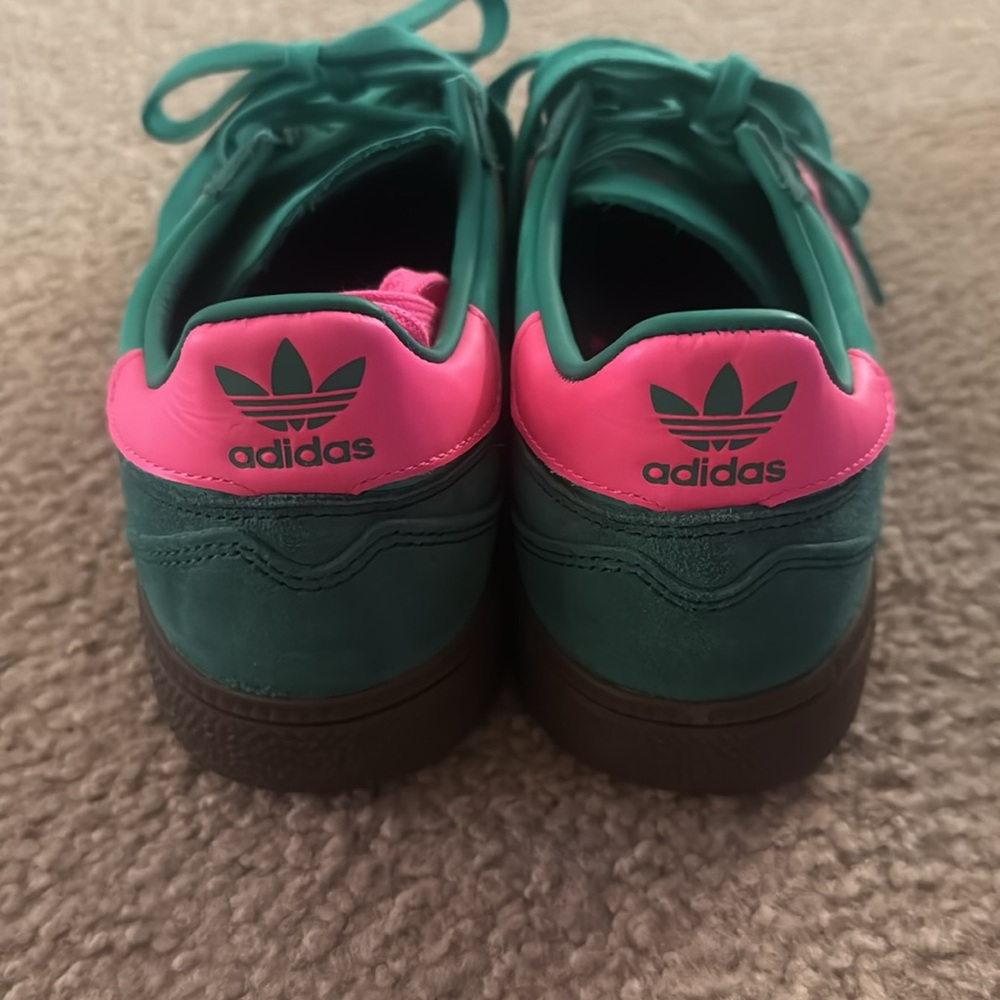 Adidas Spezial Men’s size 6 (Women’s 7.5-8) New Shoes. Green and Pink - Picture 4 of 7